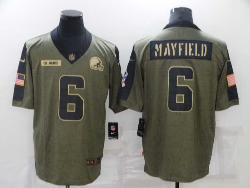 Nike Browns 6 Baker Mayfield Olive 2021 Salute To Service Limited Jersey Dzhi,We sell and wholesale Nike Browns 6 Baker Mayfield Olive 2021 Salute To Service Limited Jersey Dzhi on line form chian!
